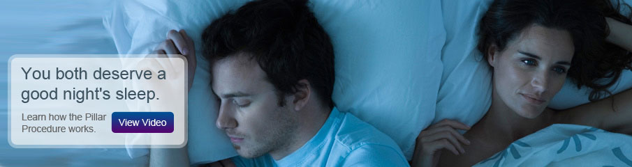 Help your partner stop snoring. You both deserve a good night's sleep.